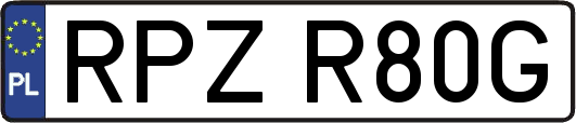 RPZR80G