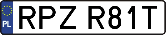 RPZR81T