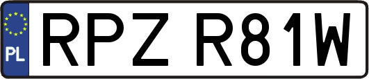 RPZR81W