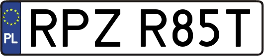 RPZR85T