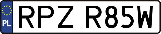 RPZR85W