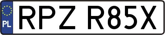 RPZR85X
