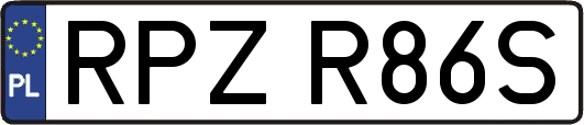RPZR86S