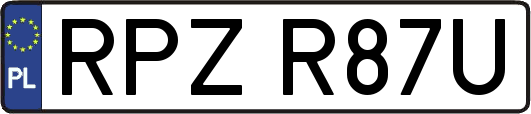 RPZR87U