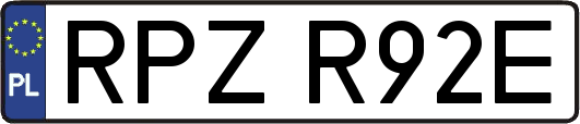 RPZR92E