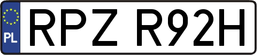 RPZR92H