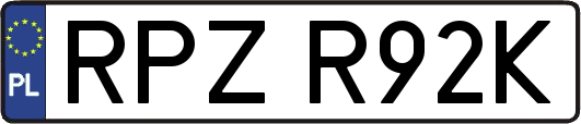 RPZR92K