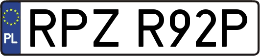 RPZR92P