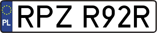 RPZR92R