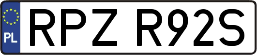 RPZR92S