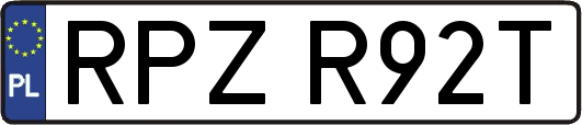 RPZR92T