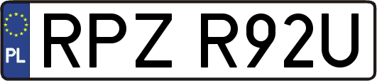RPZR92U