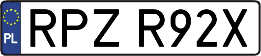 RPZR92X