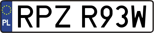 RPZR93W