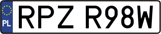 RPZR98W