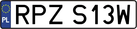 RPZS13W