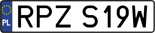RPZS19W
