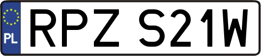 RPZS21W