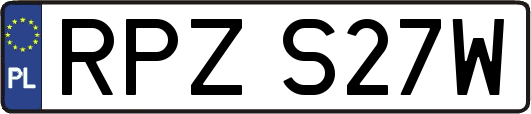 RPZS27W