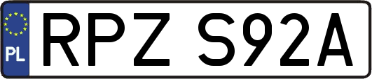 RPZS92A