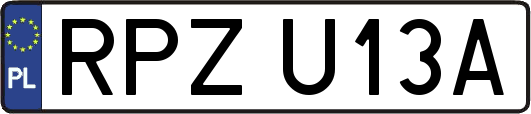 RPZU13A