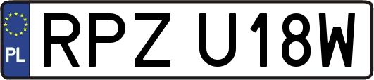 RPZU18W