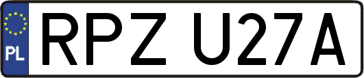 RPZU27A