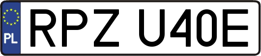 RPZU40E