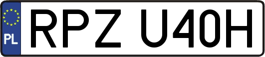 RPZU40H