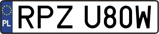 RPZU80W