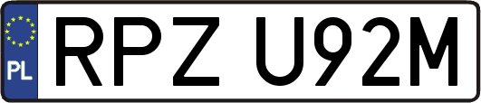 RPZU92M
