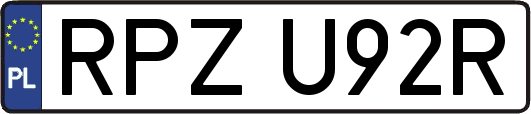 RPZU92R