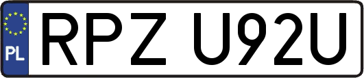 RPZU92U
