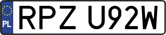 RPZU92W