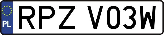 RPZV03W