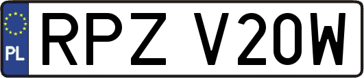 RPZV20W