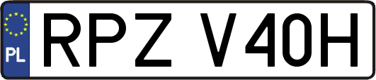 RPZV40H