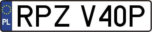 RPZV40P