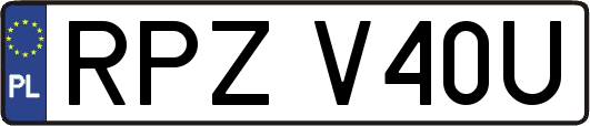RPZV40U