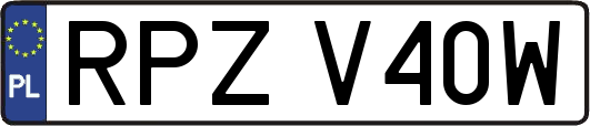 RPZV40W