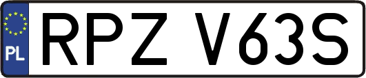 RPZV63S