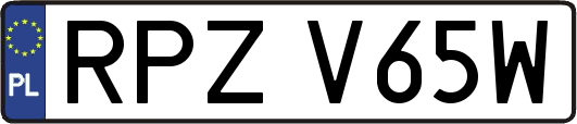 RPZV65W