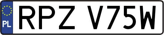 RPZV75W