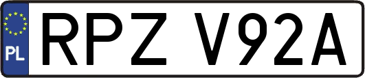 RPZV92A