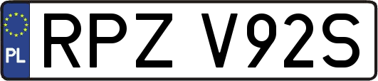 RPZV92S