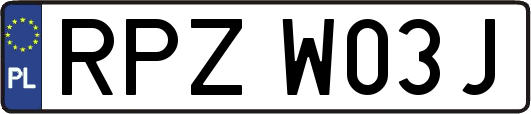 RPZW03J