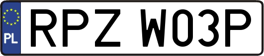 RPZW03P
