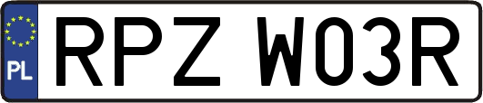RPZW03R