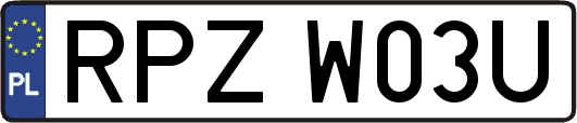 RPZW03U