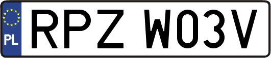 RPZW03V